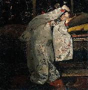 George Hendrik Breitner, Girl in a White Kimono